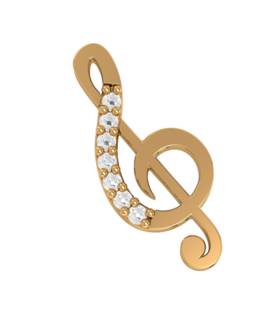 Musical Note Charm