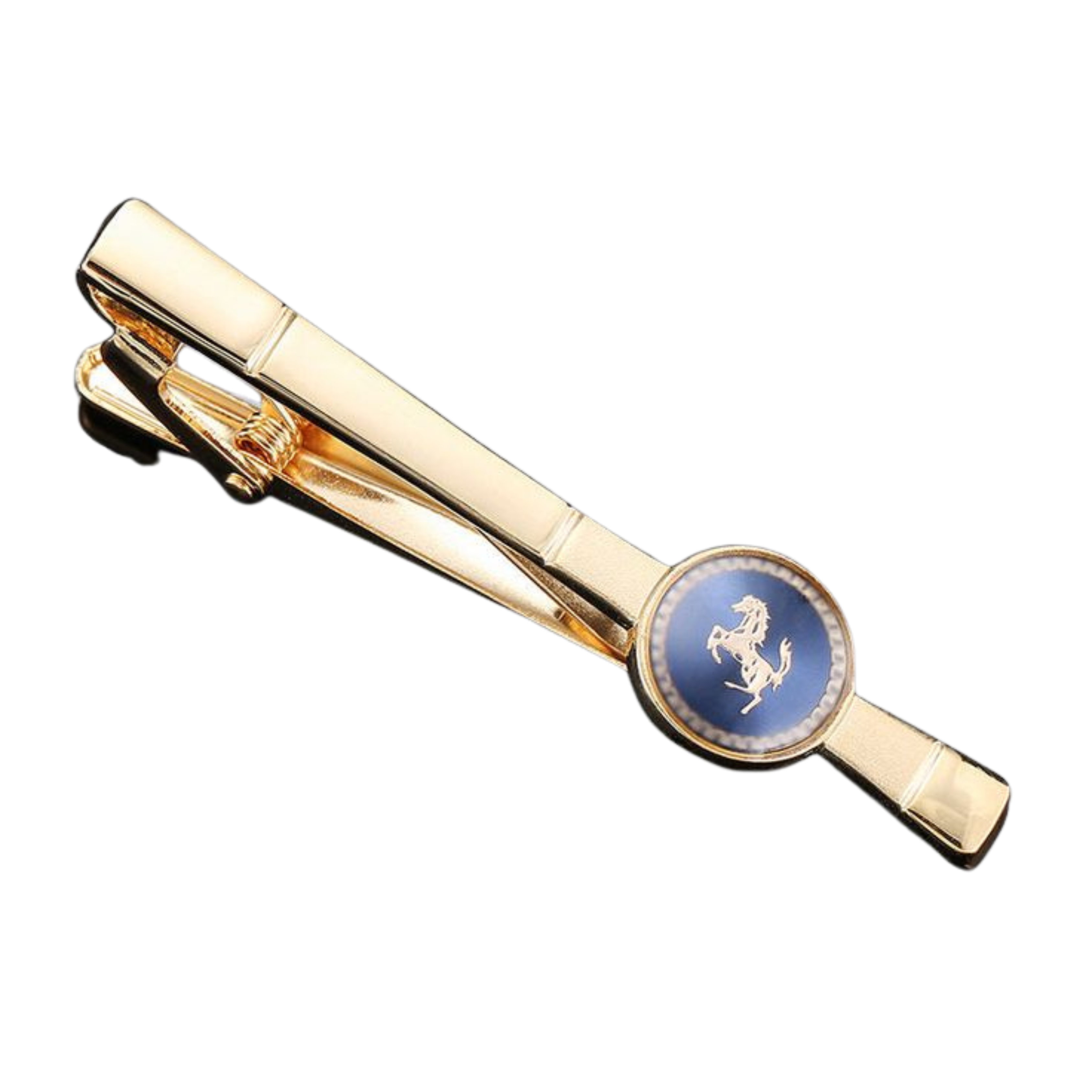 Aureus Blue Emblem Tie Bar