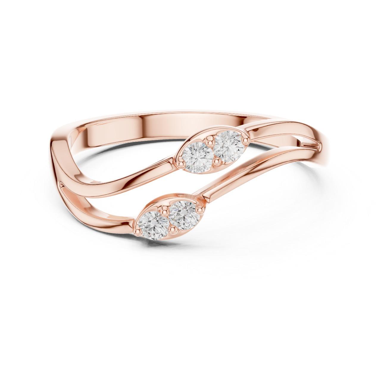 Twin Marquise Duo Ring