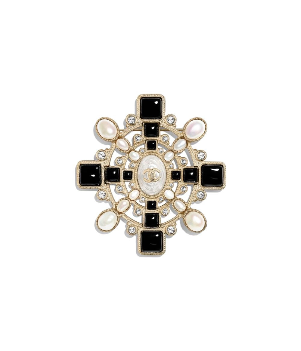 Vintage Royal Cross Brooch