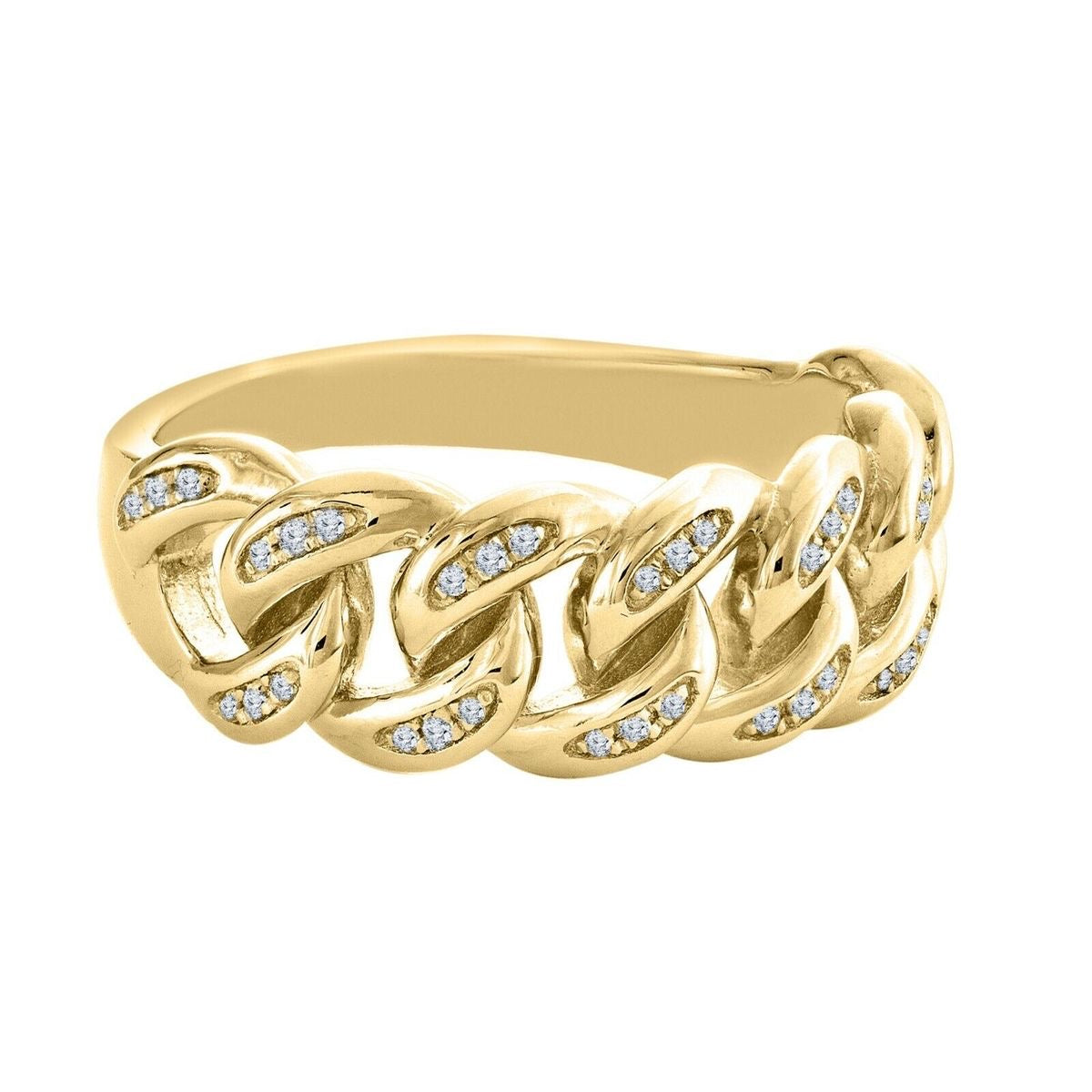 Diamond Cuban Link Band