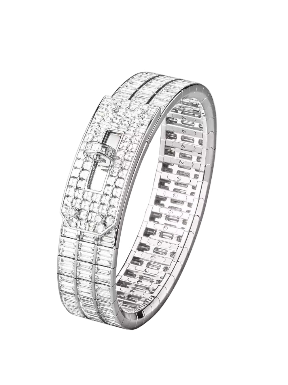 Full Diamond Strap Bracelet