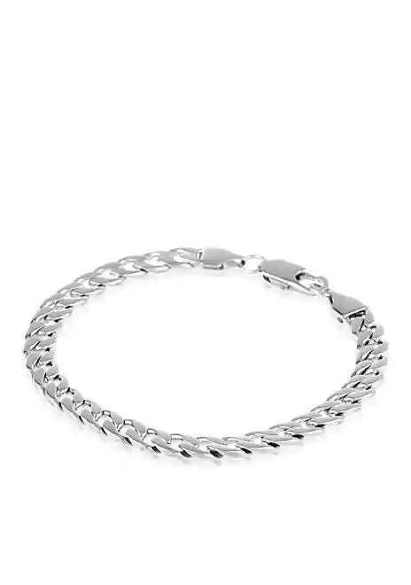 Classic Silver Chain Bracelet