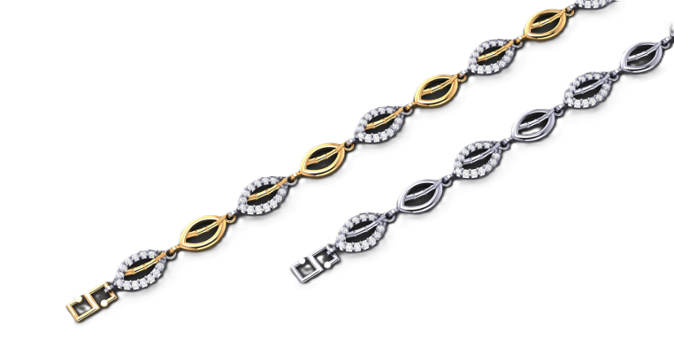 Marquise Glow Diamond Anklet