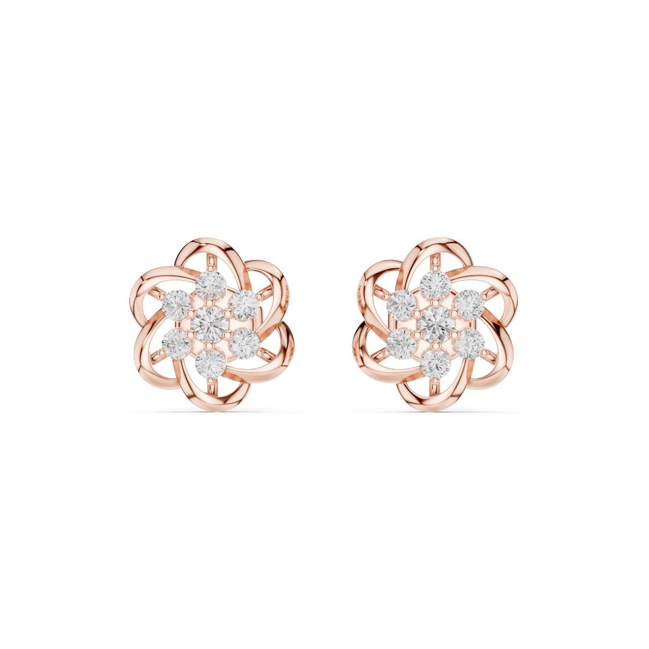 Bloom Knot Floral Studs