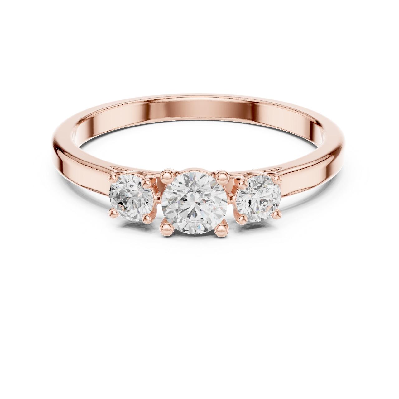 Classic Three Stone Ring