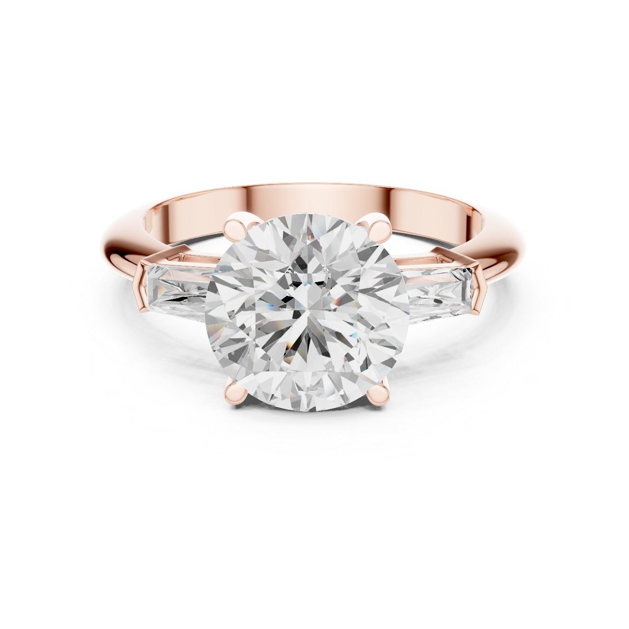 Round Baguette Dream Ring