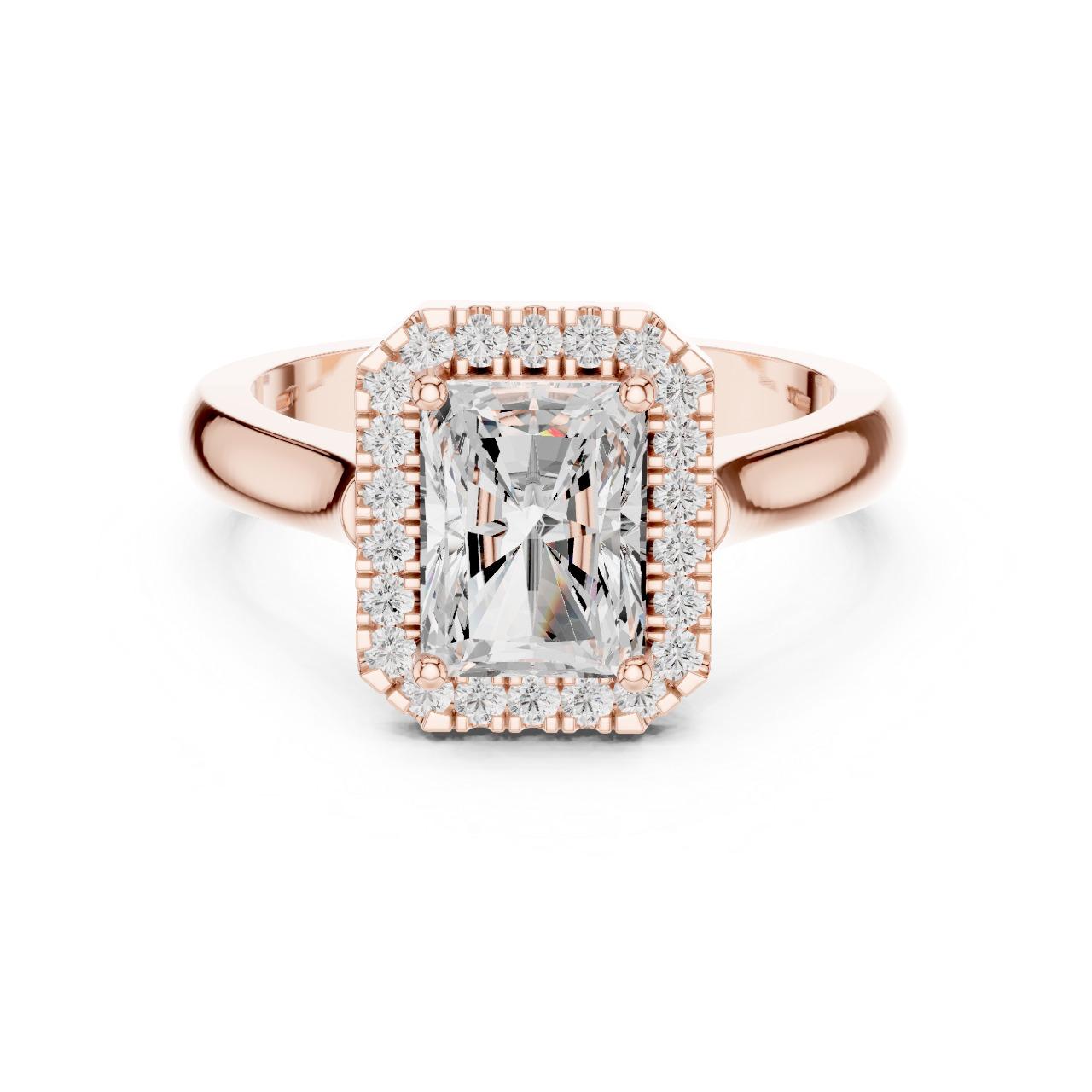 Radiant Halo Royal Rin