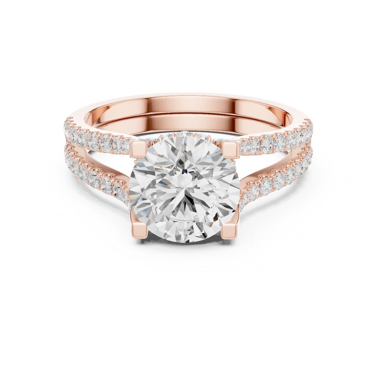 Split-Shank Brilliance Ring