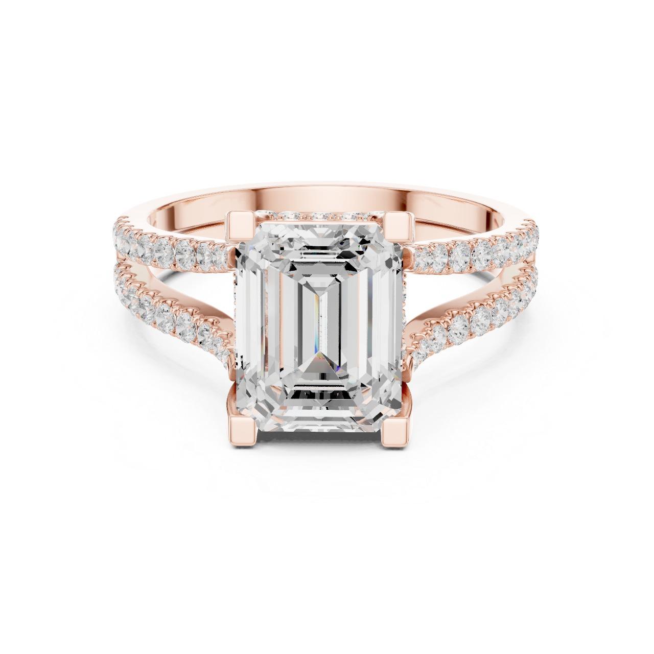 Emerald Elegance Double Band