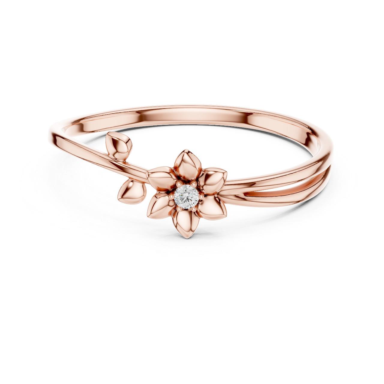 Petite Blossom Elegance Ring