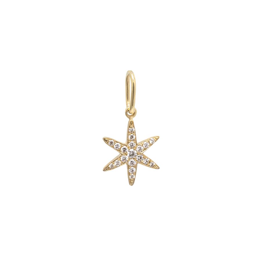 Eight-Point Crystal Star Pendant