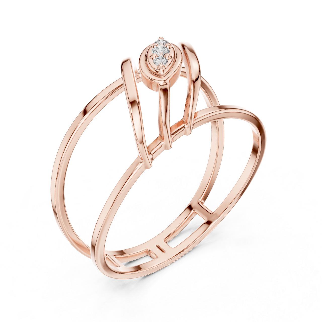 Triple Arc Tear Ring