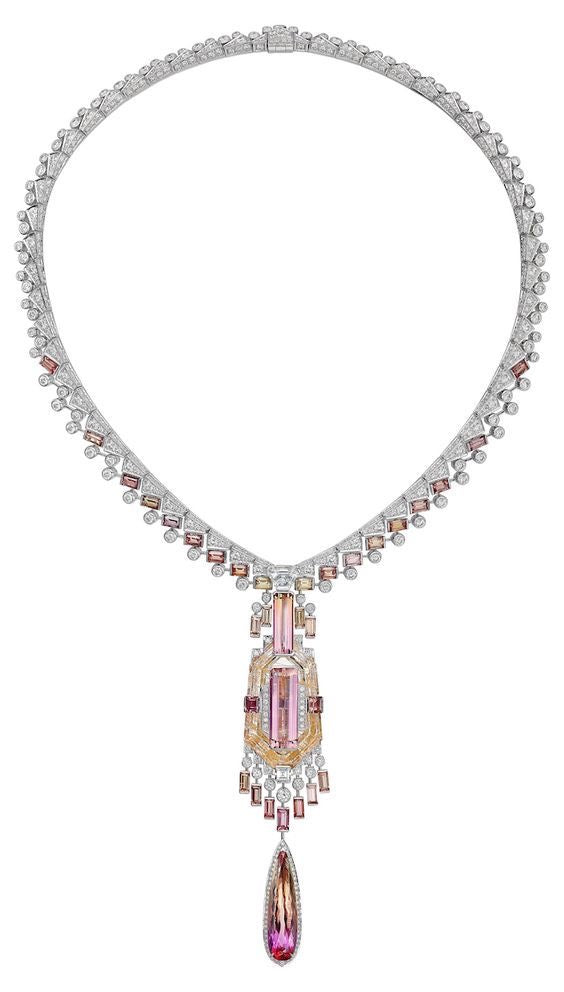 Sunset Tourmaline Radiance Necklace