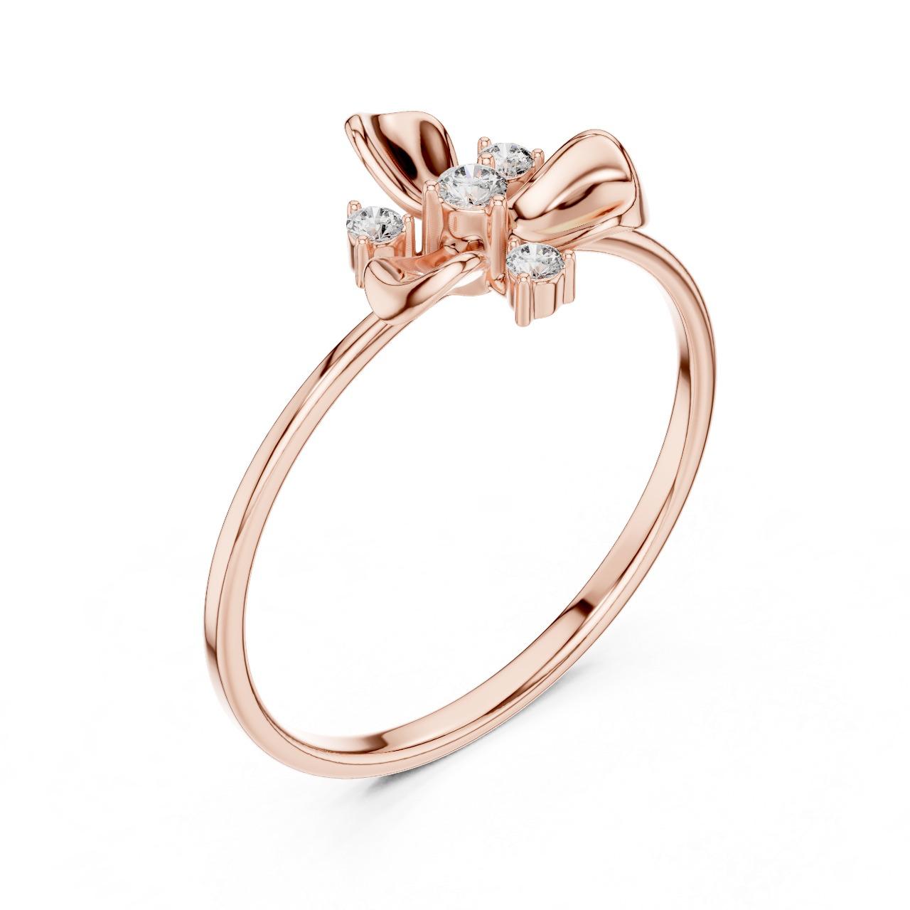 Mini Petal Cluster Ring