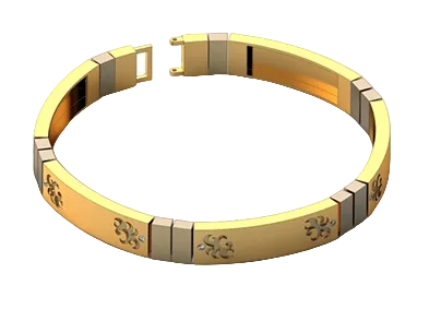 Floral Grace Gold Kada