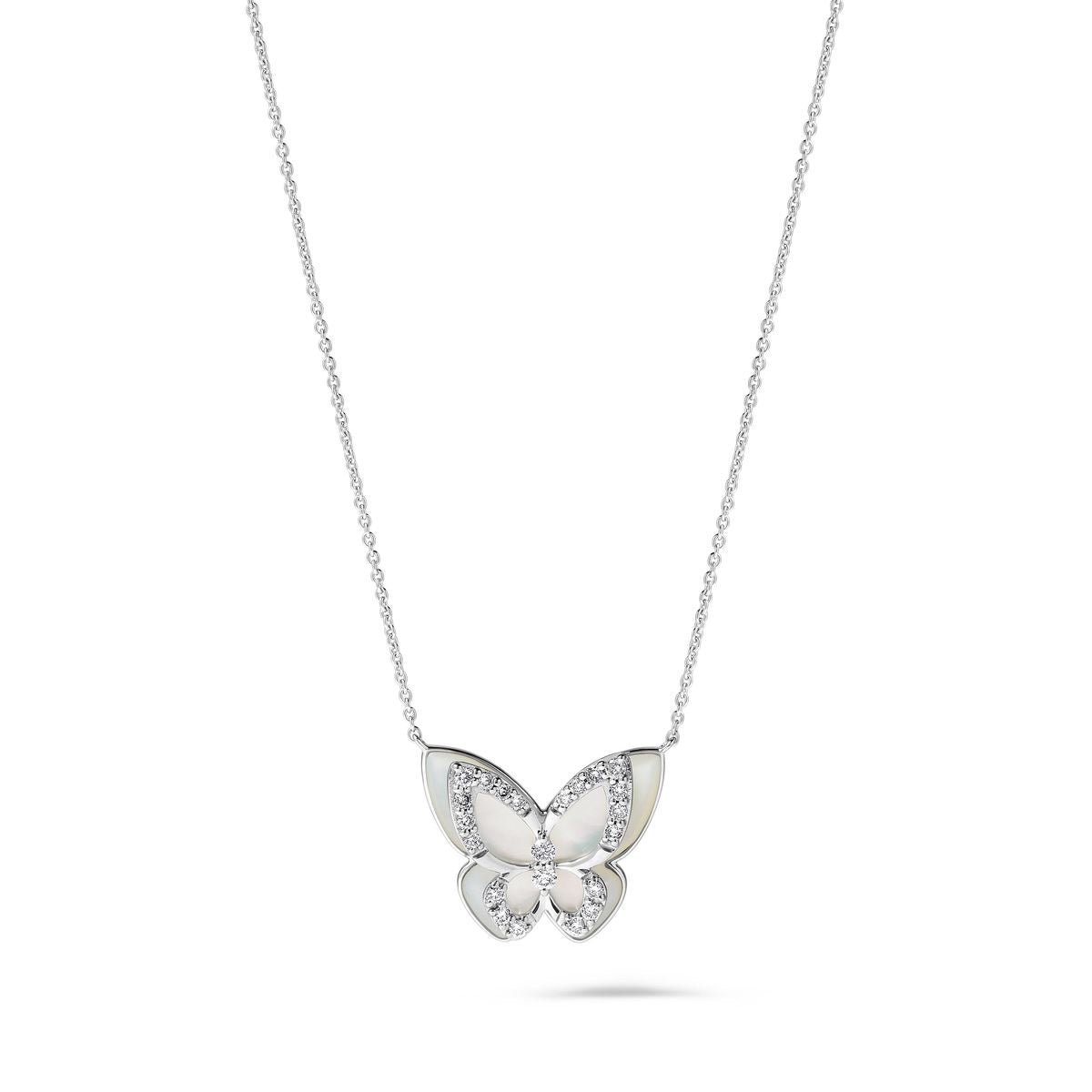 Mother-of-Pearl Butterfly Whisper Pendant