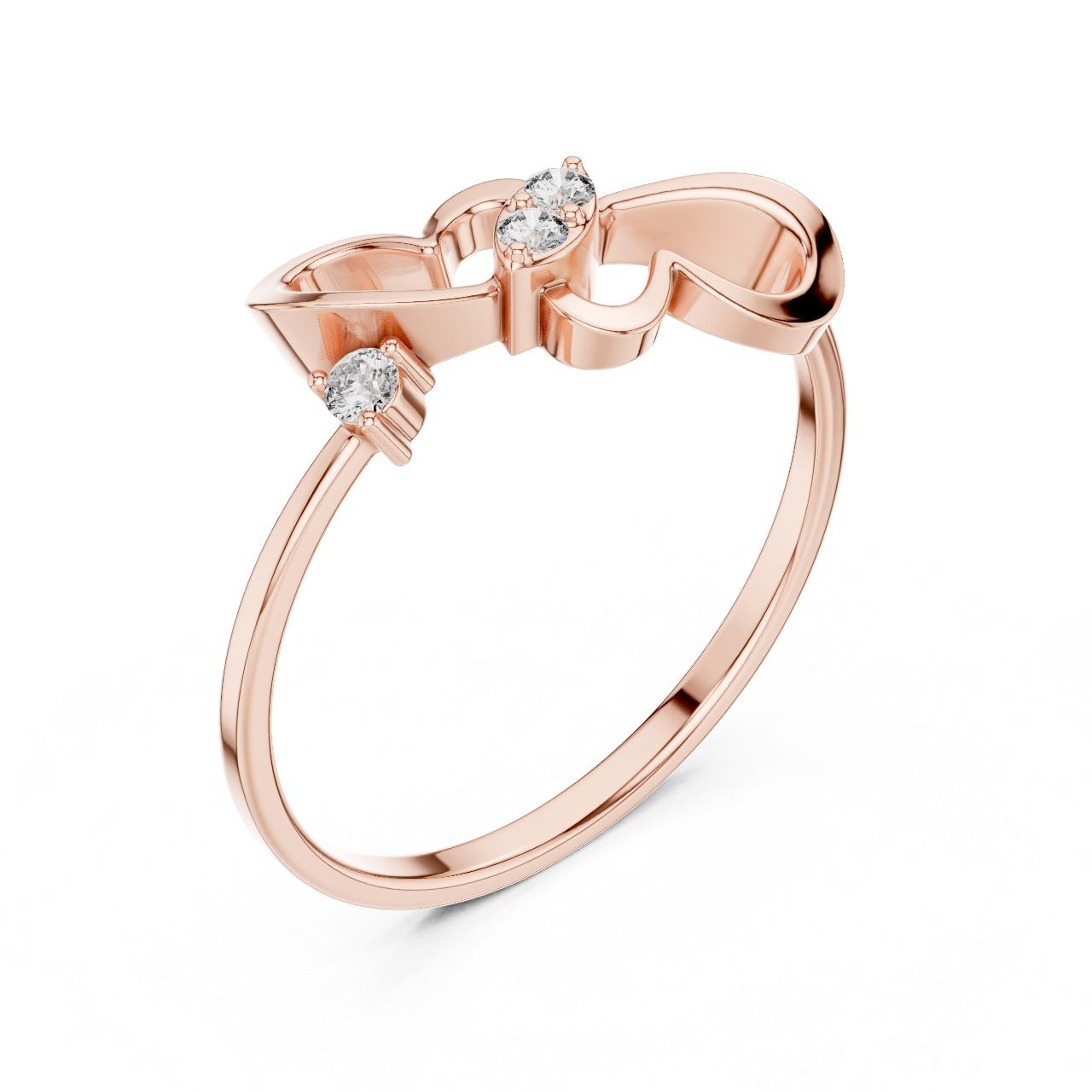 Bow Delight Diamond Ring