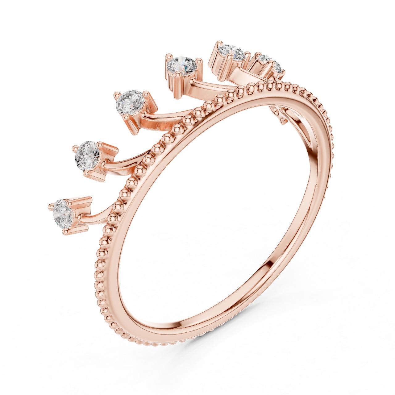 Diamond Crown Edge Ring