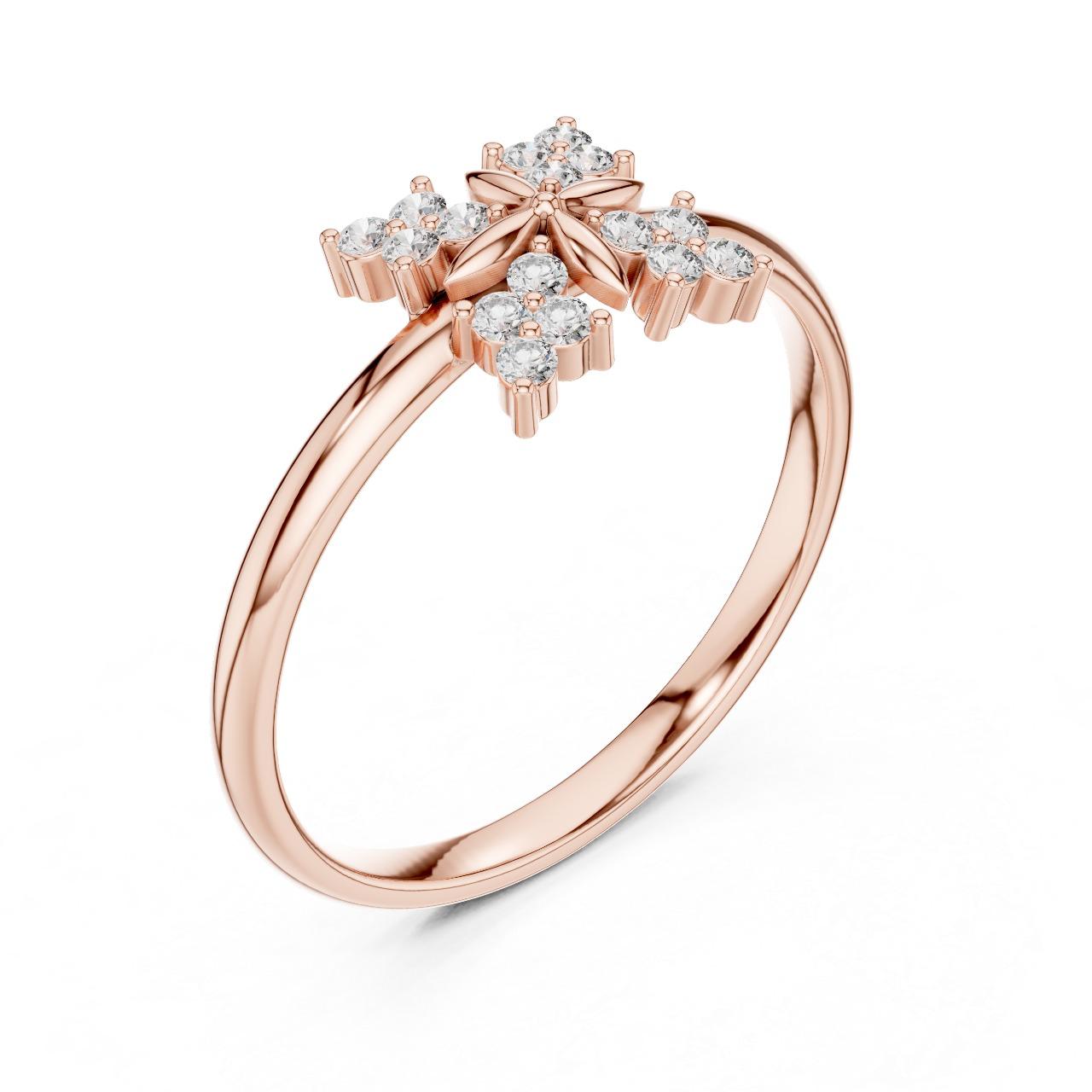 Cross Cluster Petal Ring