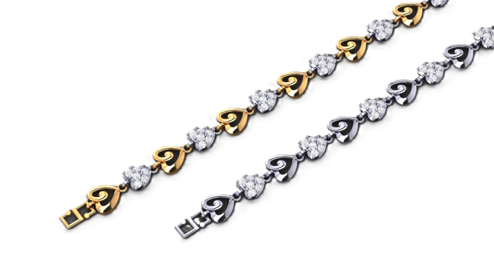 Royal Scroll Bloom Anklet