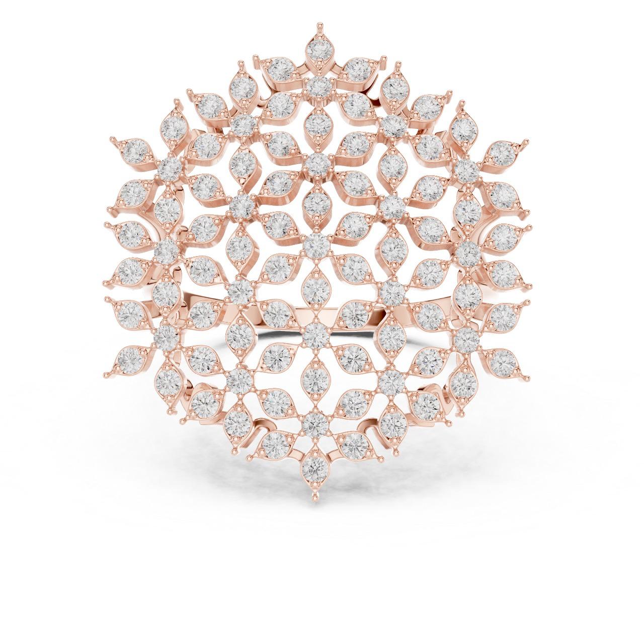 Constellation Lace Statement Ring