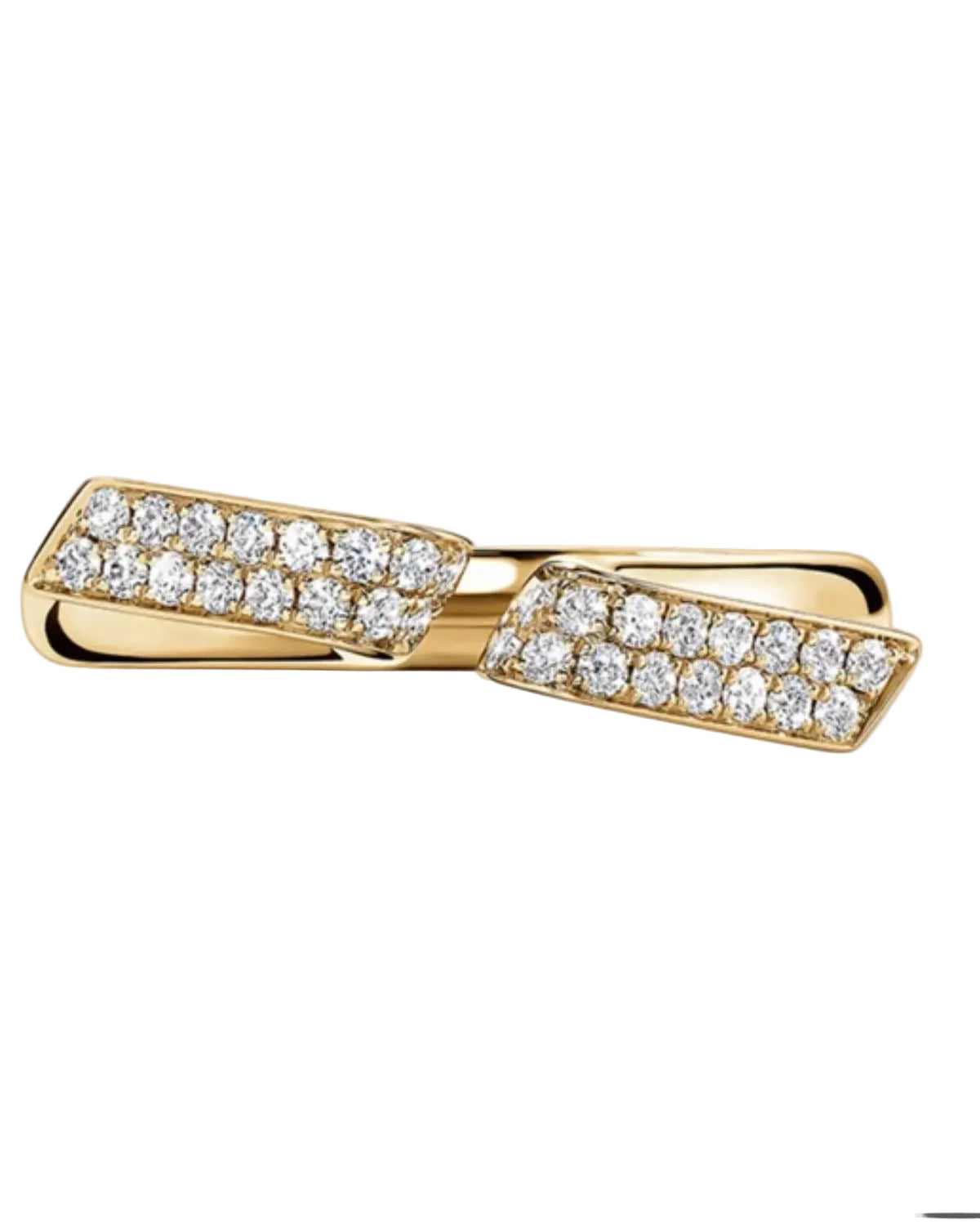 Twin Diamond Bar Ring