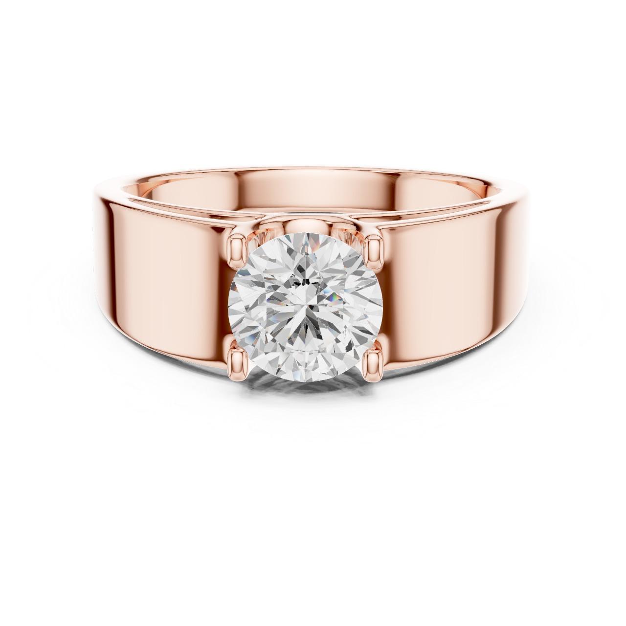 Grand Royale Solitaire Band