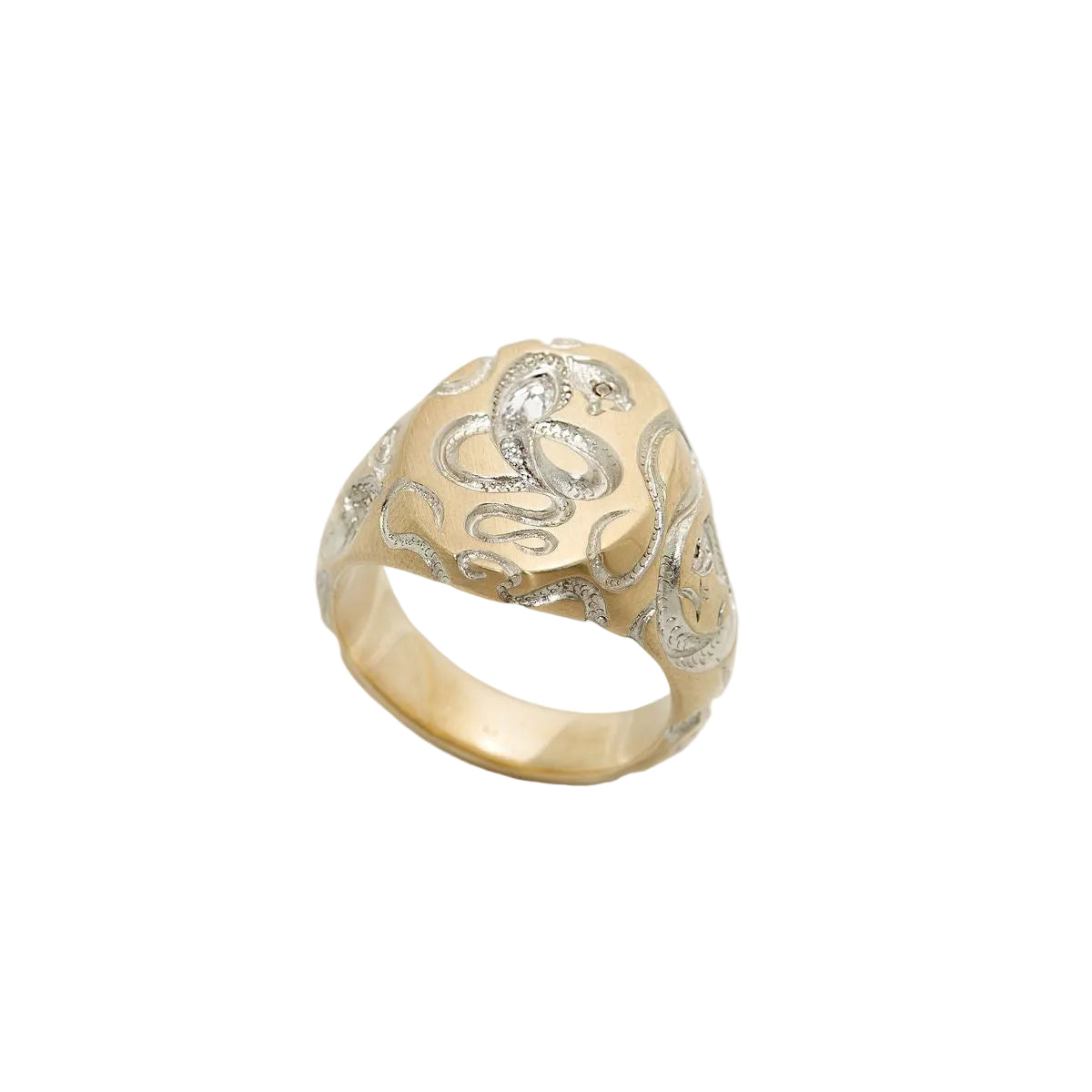 Snake Engraved Ring