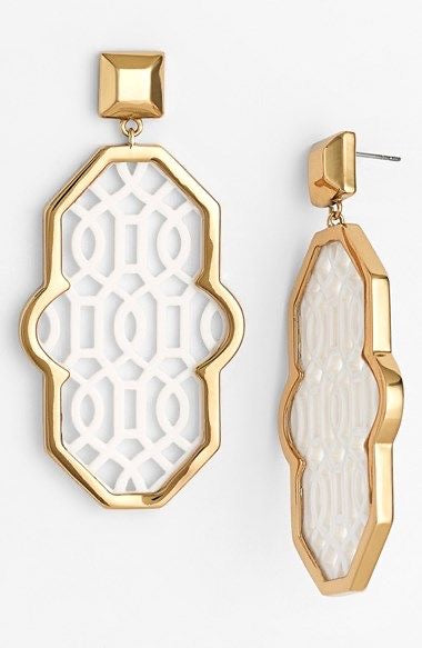 Arabesque Lattice Luxe Drops