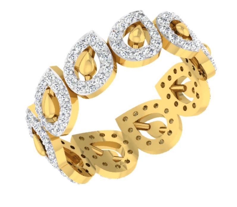 Sparkle Drop Teardrop Bangle