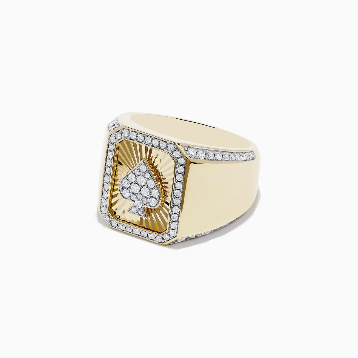 Ace of Spades Diamond Ring