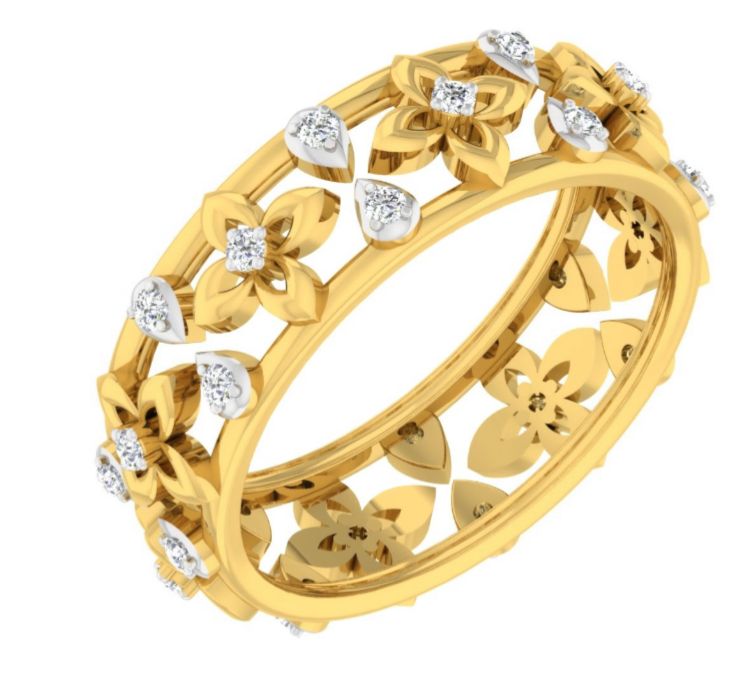 Double Row Garden Bangle