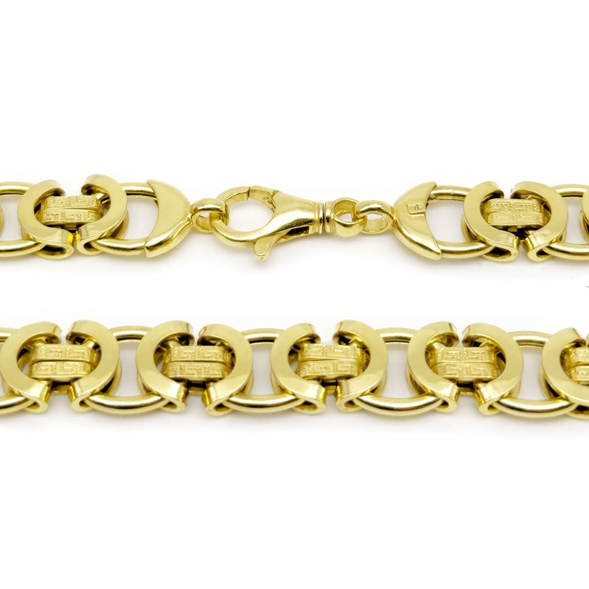 Greek Key Link Chain