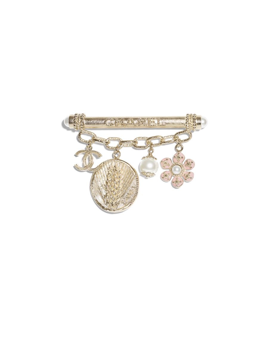 Golden Charms Heritage Brooch