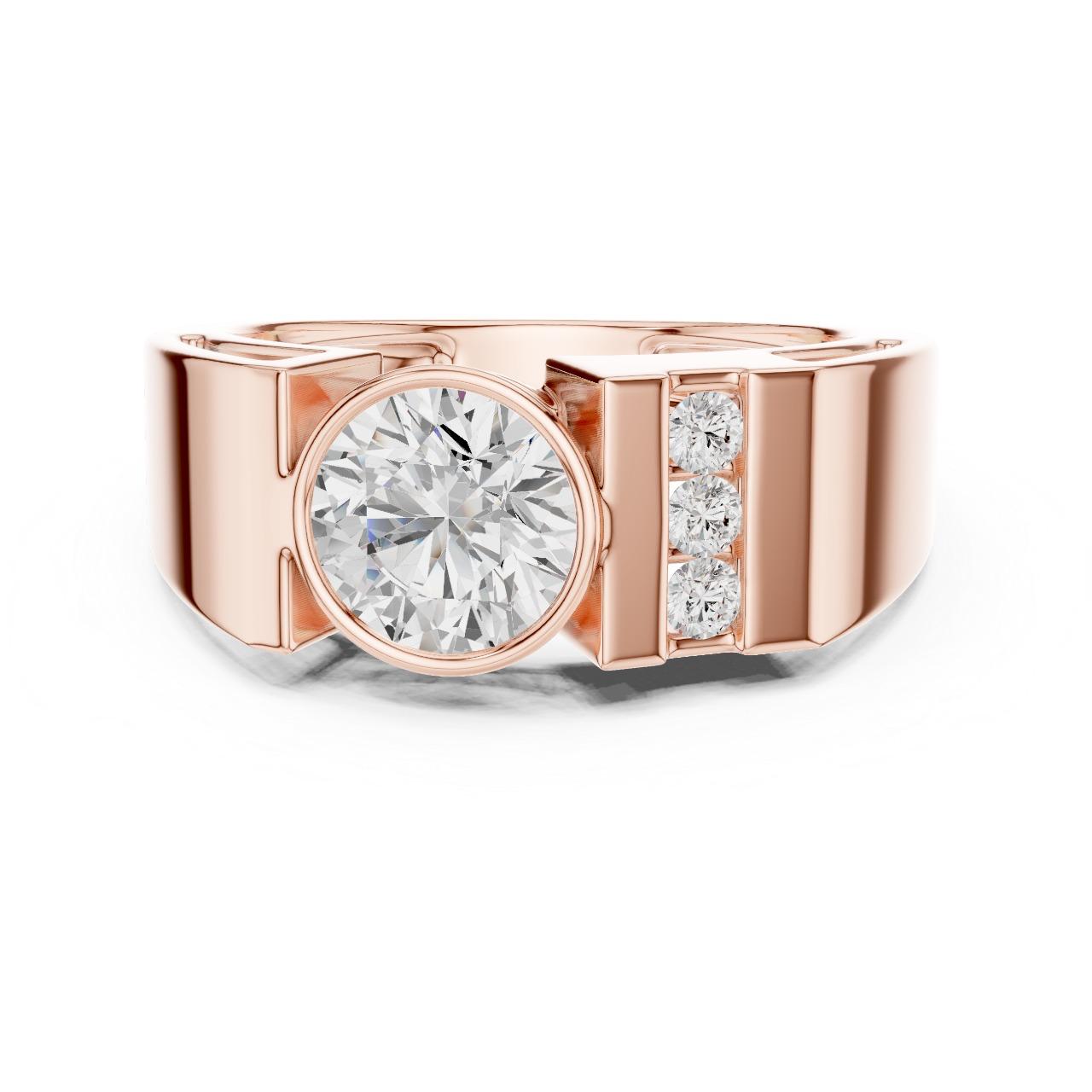 Regal Circle-Set Statement Ring