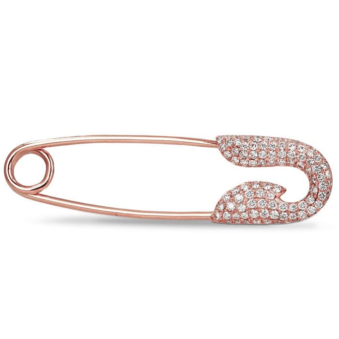 Rose Gold Sparkle Pin Brooch