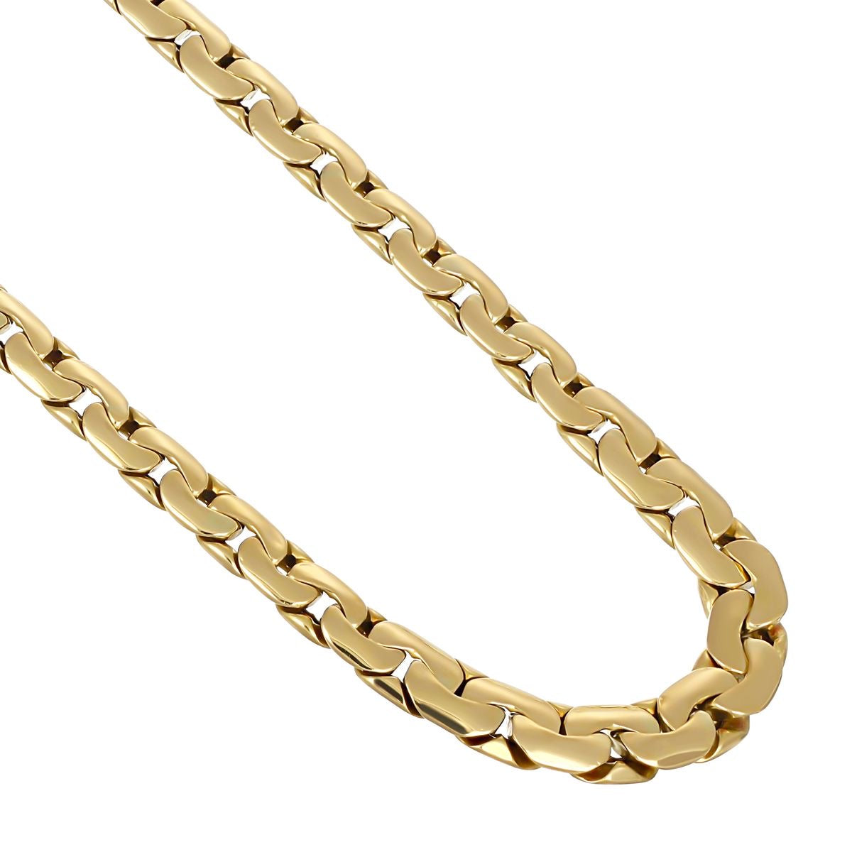 Flat Byzantine Chain Necklace
