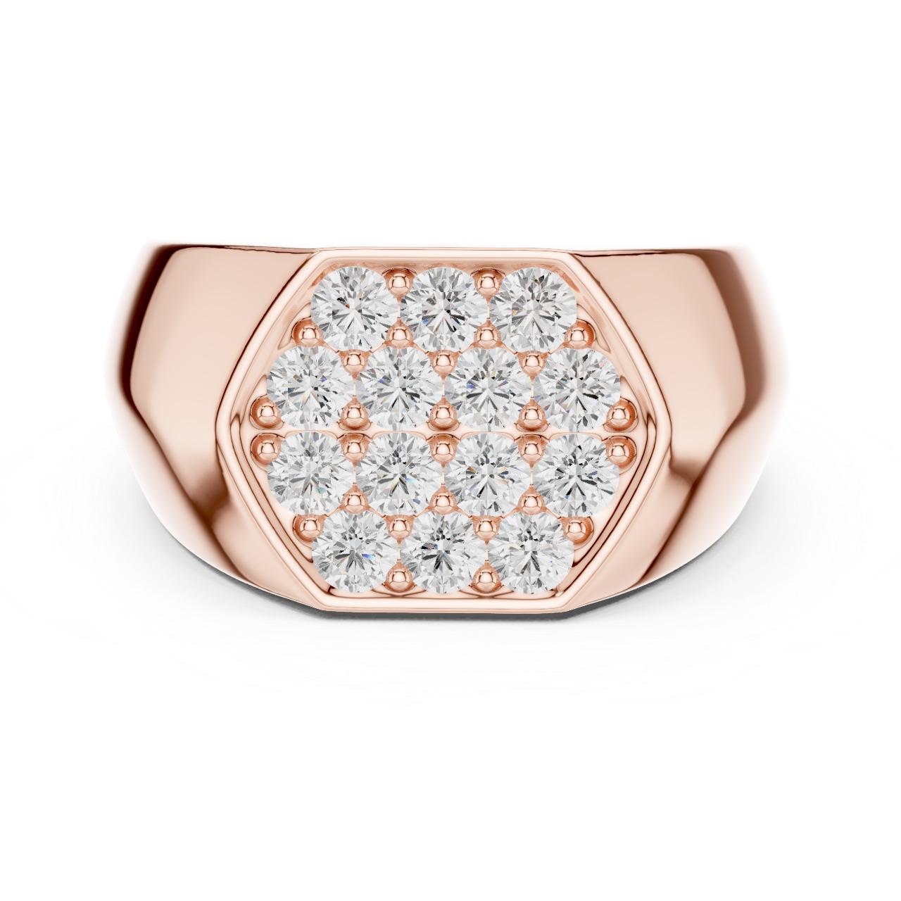 Hexa Crown Diamond Ring