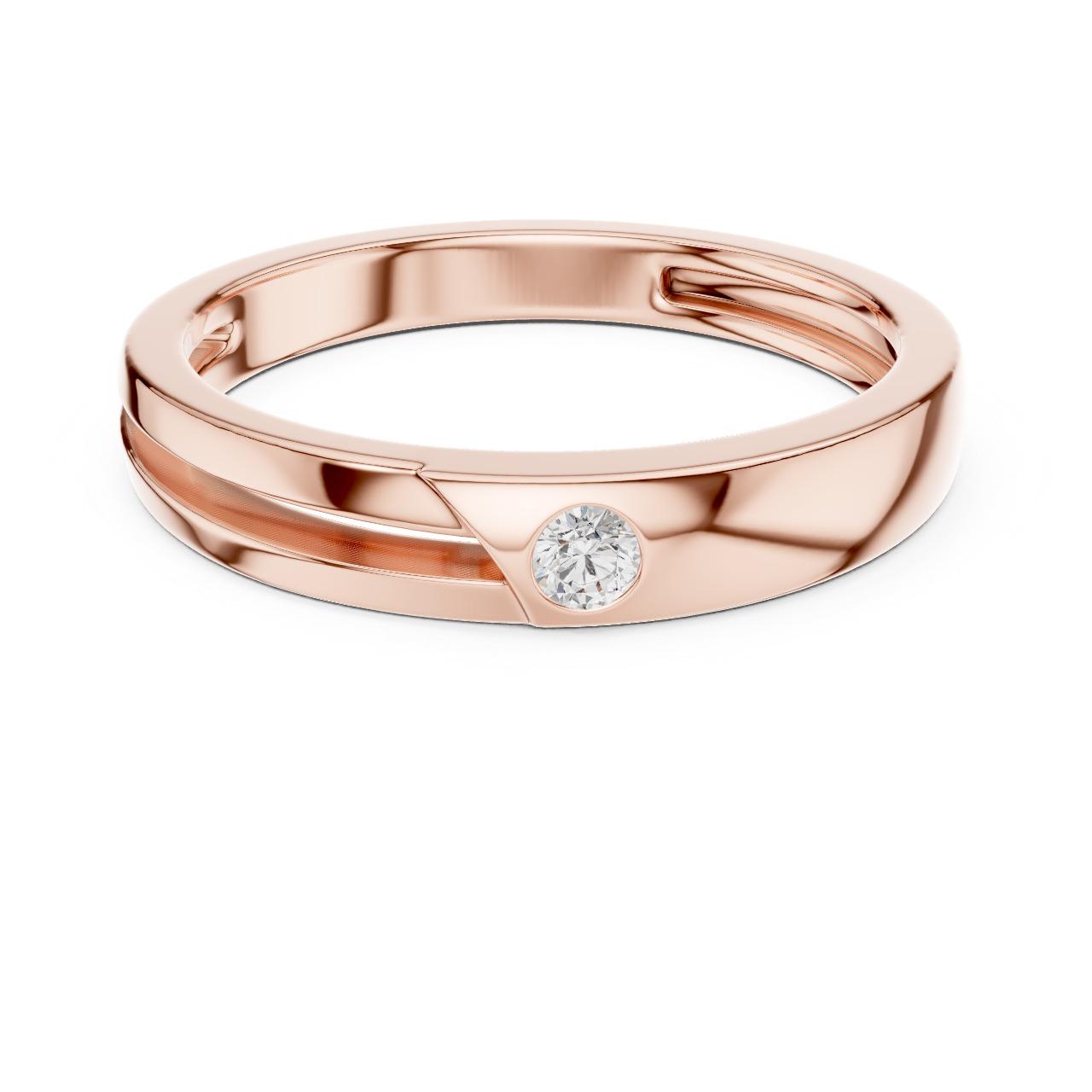 Sleek Illume Solitaire Band