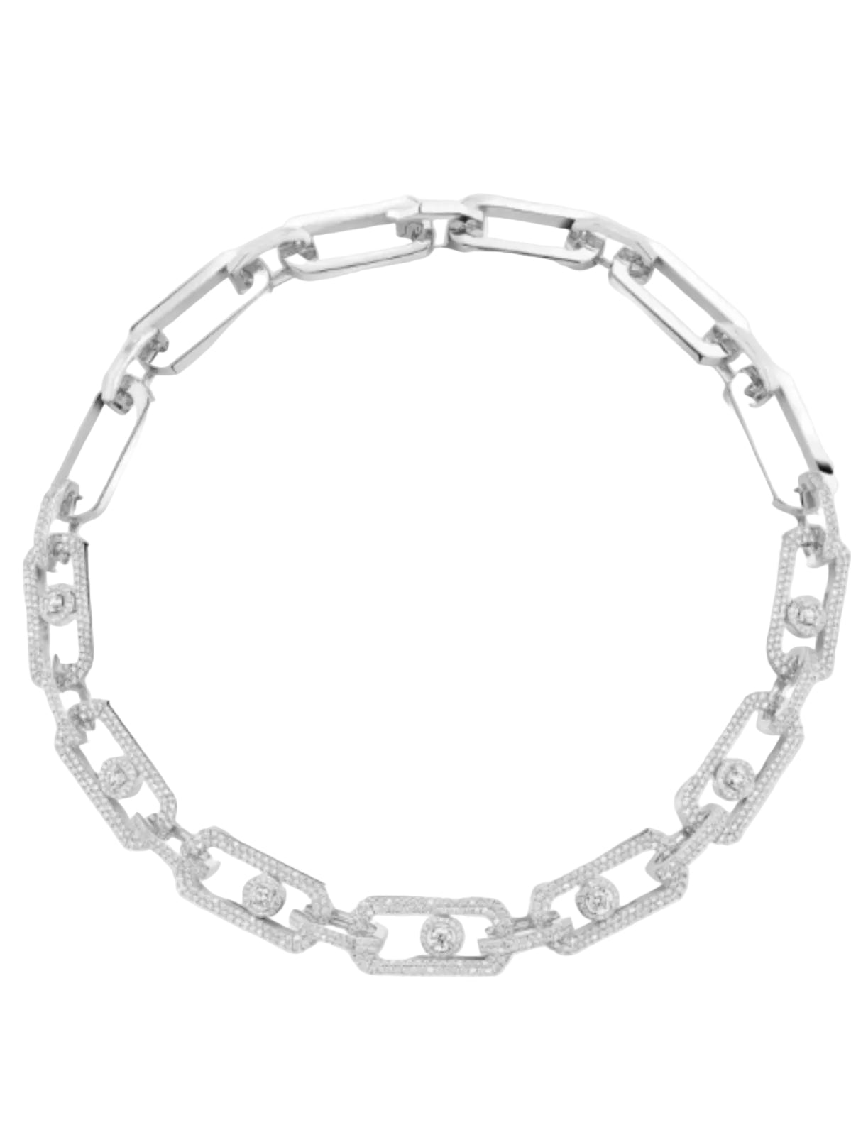Radiant T-Bar Diamond chain