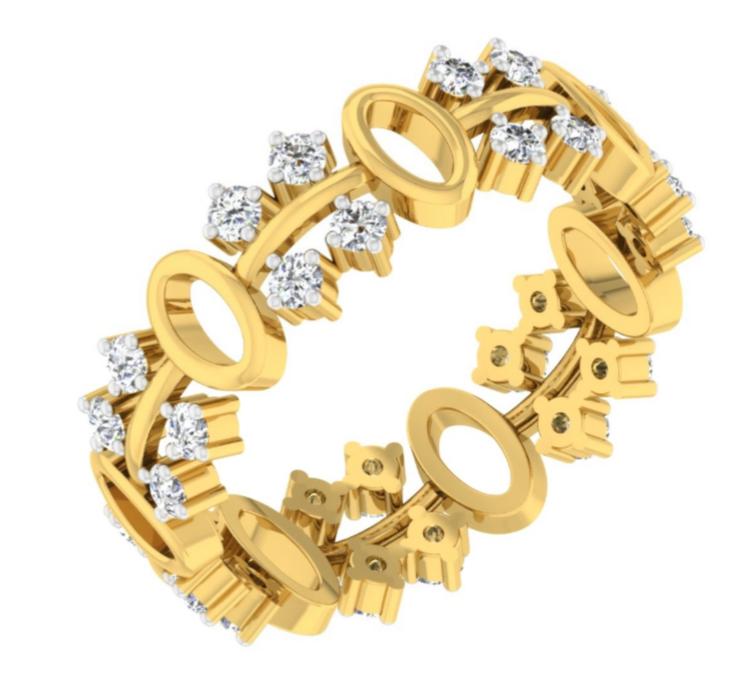 Diamond Loop Eternity Band