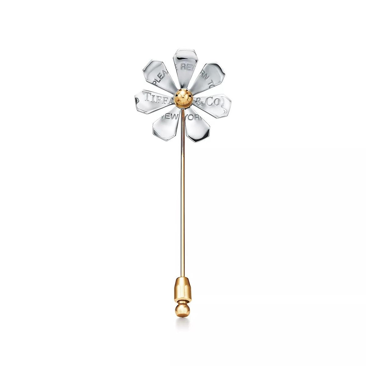 Daisy Tag Lapel Pin