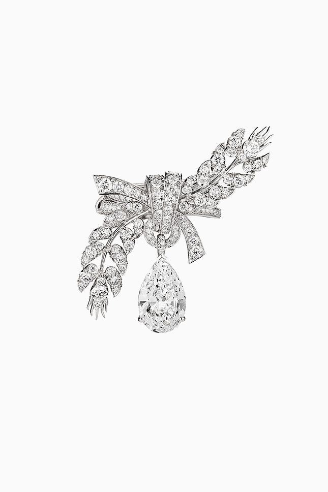 Petite Wheat Drop Brooch