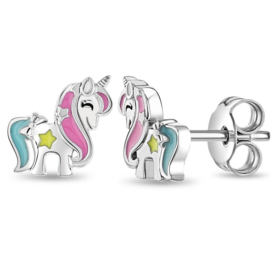 Pastel Unicorn Dream Studs