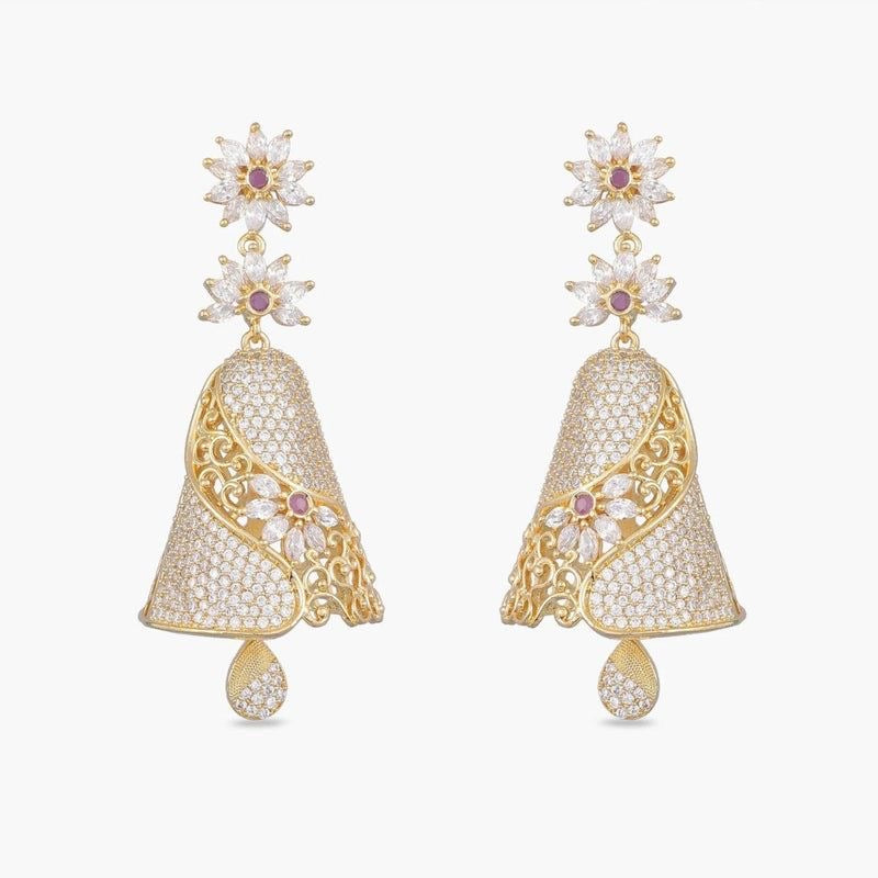 Golden Bell Blossom Earrings