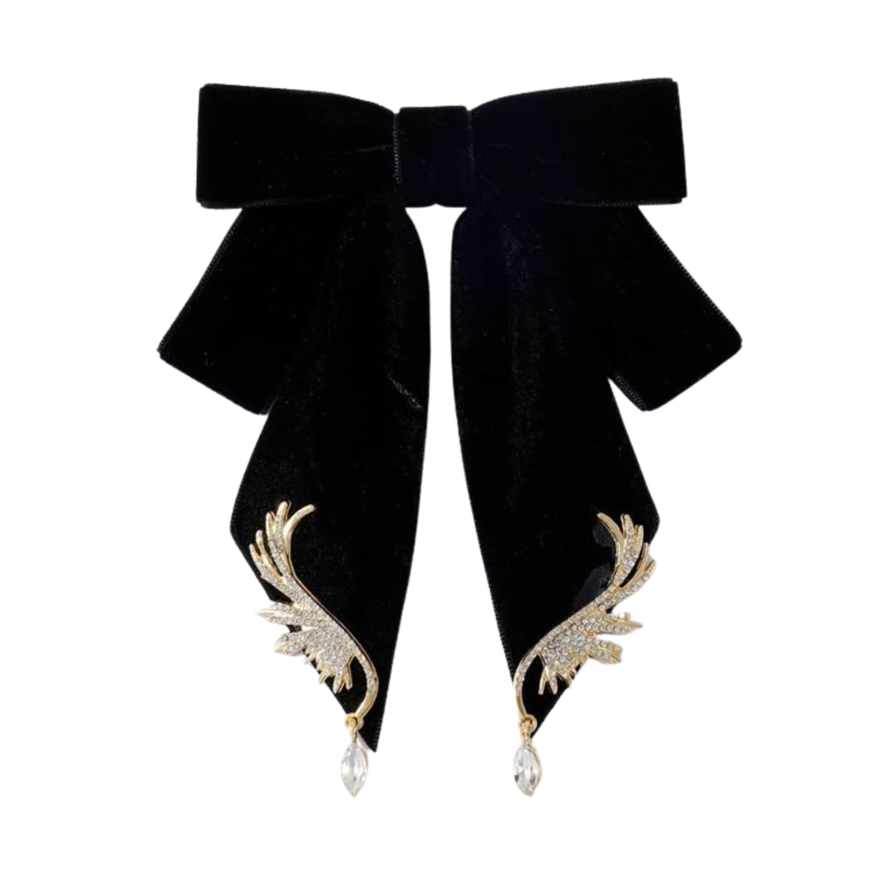 Velvet Bow Brooch