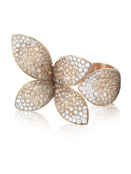 Diamond Petal Bloom Ring
