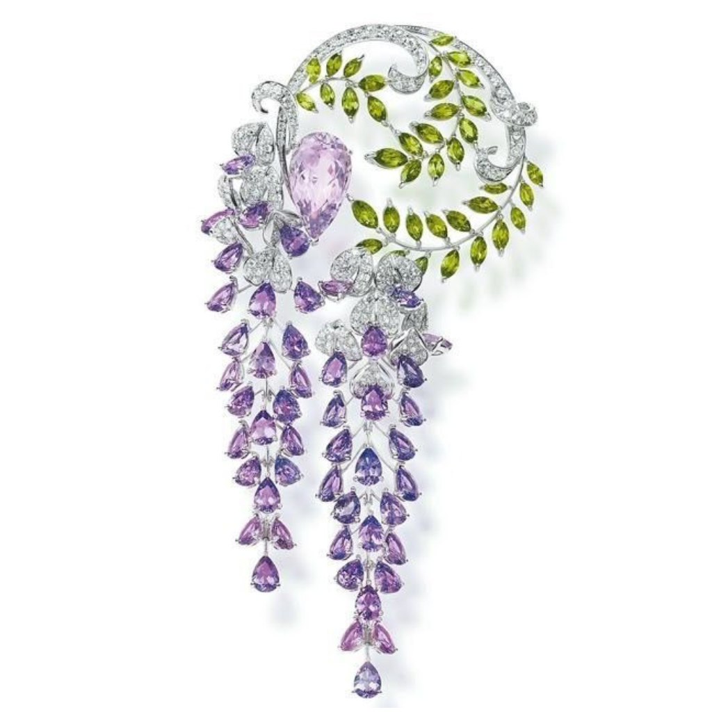 WisteriaFall Brooch