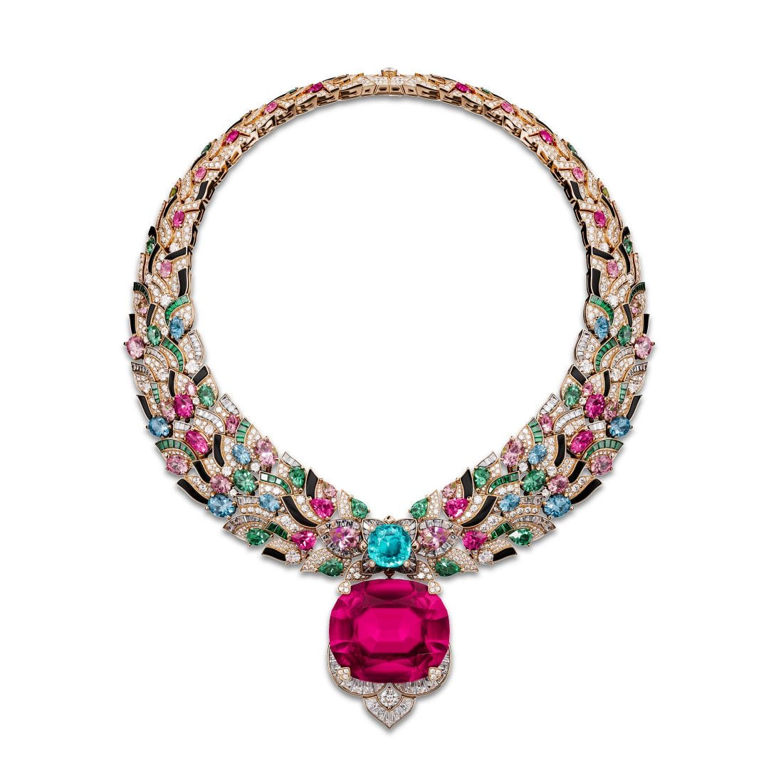 Majestic Ruby Royale Multicolor Necklace